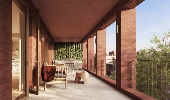 Private loggia video