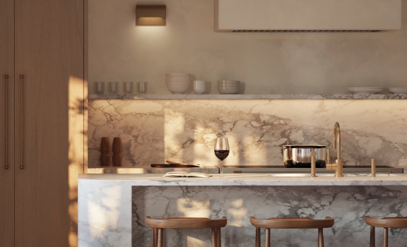 Kitchen detail animation