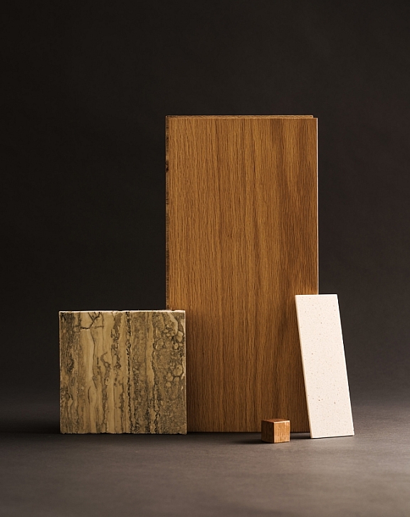 Residence material still life image