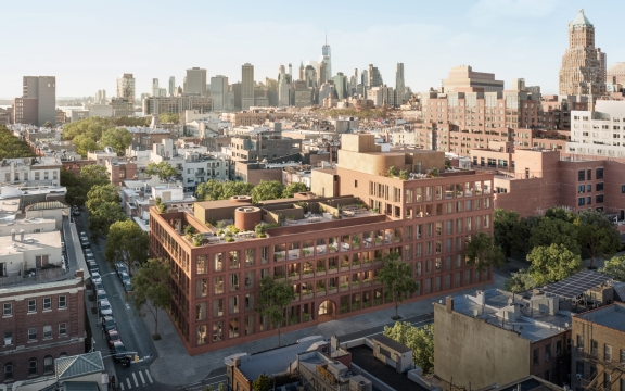 Aerial rendering image