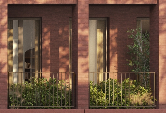 Pocket gardens rendering image