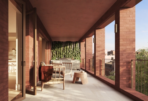 Private loggia video