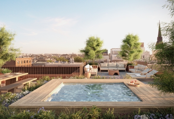 Rooftop terrace video