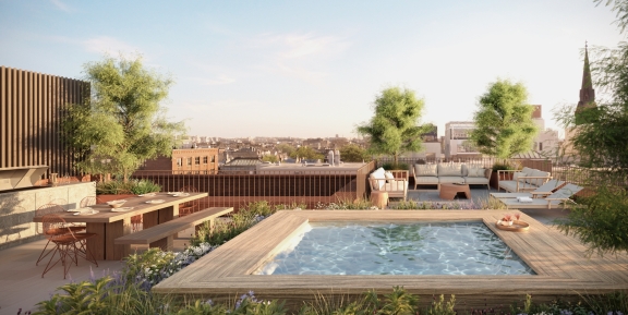 Rooftop terrace video